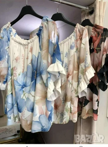 флорални блузи 