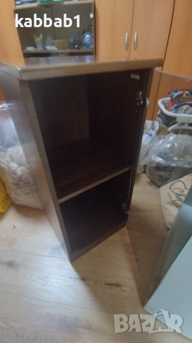 Шкаф витрина цвят палисандър - орех 42/44/височина 91см, снимка 10 - Шкафове - 53038578