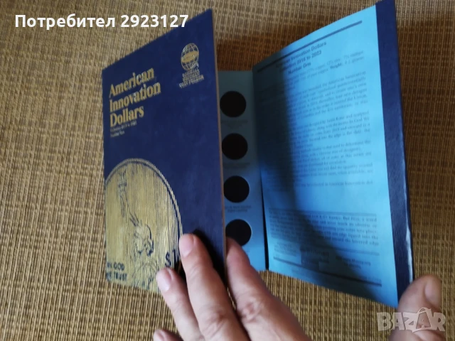 ЧИСТО НОВ АЛБУМ ЗА ДОЛАРИ "INNOVATION DOLLARS", снимка 8 - Нумизматика и бонистика - 51275845