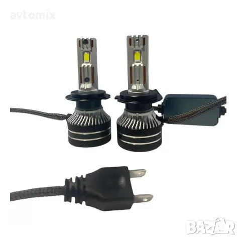 Н7 LED система за фарове модел STN2, 150 000 Lux, 45W, Canbus 6000K, снимка 2 - Аксесоари и консумативи - 49705479