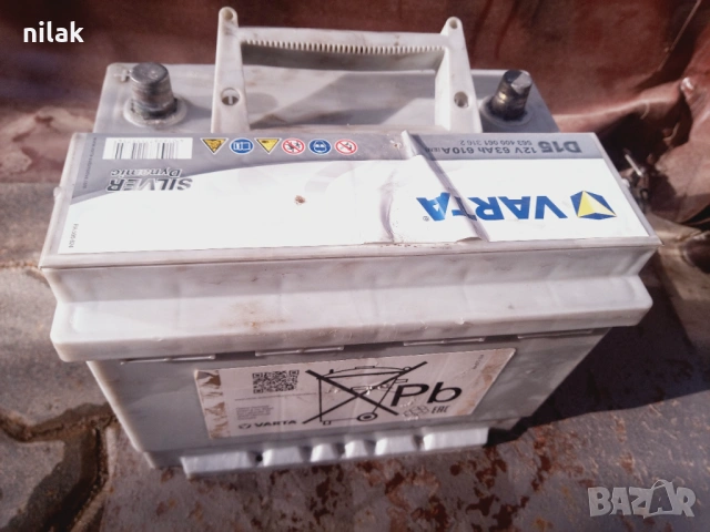 Продавам акумулатор VARTA Silver dinamic 12V 63Ah 610A