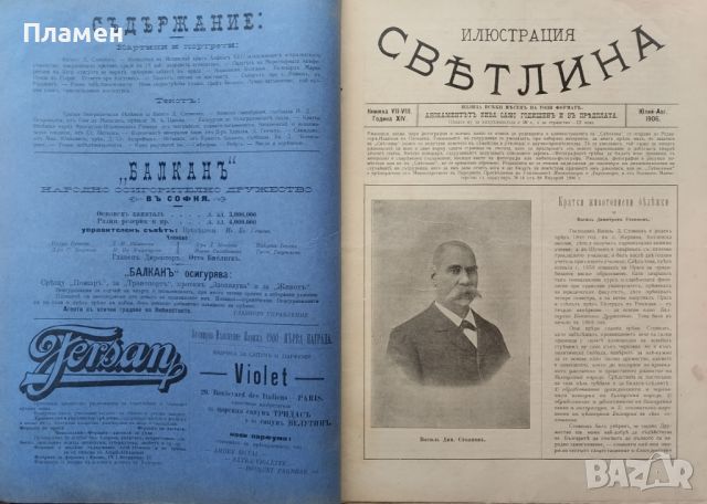 Илюстрация ''Светлина''. Кн. 2, 3, 6, 7-8, 10-11 / 1906, снимка 13 - Антикварни и старинни предмети - 46097821