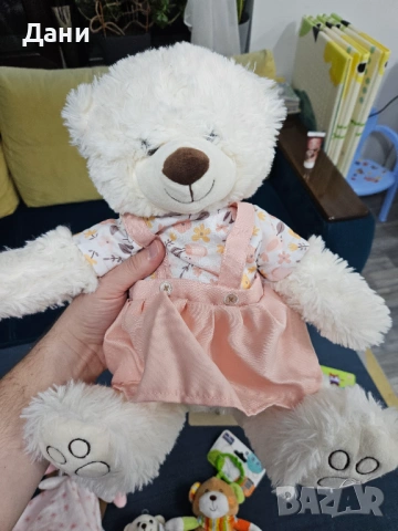 Продавам Чисто НОВИ бебешки играчки с етикетите, видра, мече, одеяло, дрънкалки, снимка 15 - Плюшени играчки - 53624948