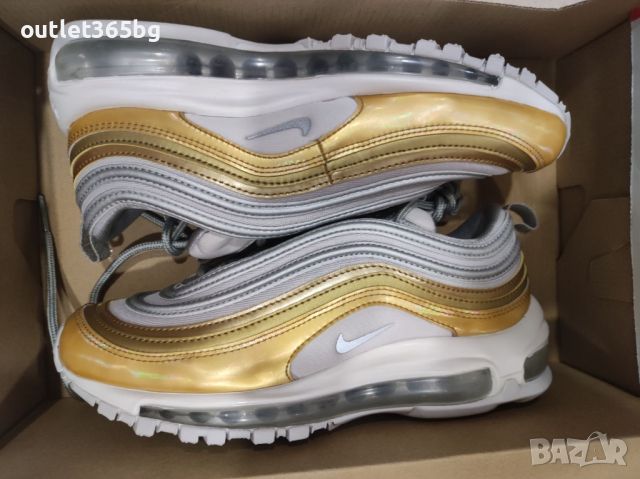 Nike - Air Max 97 Se AQ4137 001 Златист номер 37.5 Оригинал Код 0502, снимка 2 - Маратонки - 45967159