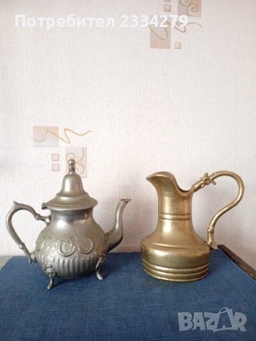 Стари кани чайници, красива масивна изработка.