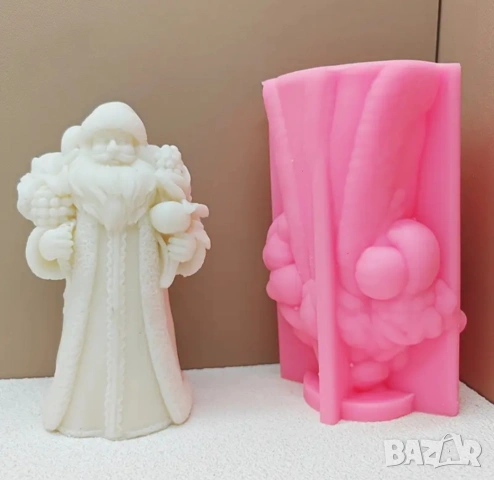 Молд дядо Коледа 17 см , снимка 4 - Форми - 53535226