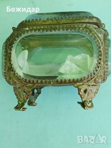 Кутия за Бижута. Франция.1908-9г., снимка 5 - Антикварни и старинни предмети - 46407014