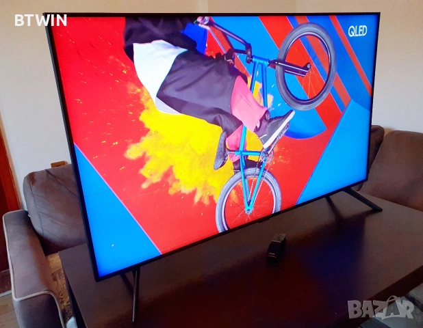 Телевизор - Samsung 50 ИНЧА - QLED - SMART TV - 4K !, снимка 9 - Телевизори - 53926020