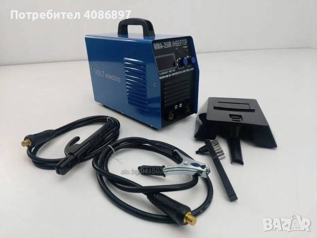 Електрожен Volt Electric 250 R BLUE Инверторен Дигитален ДИСПЛЕЙ, снимка 1 - Други машини и части - 45006869