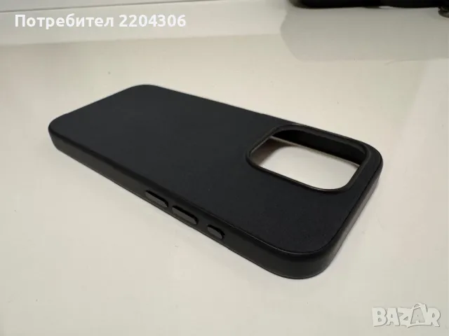 Чисто нов Apple Fivewoven Case - Black (iPhone 15 Pro), снимка 8 - Калъфи, кейсове - 47558636