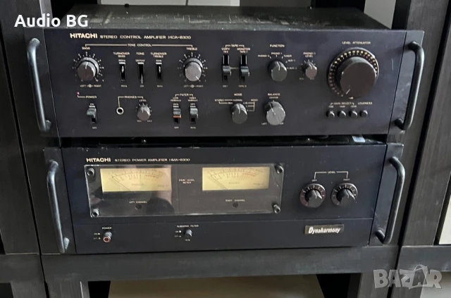 комплект Hitachi HMA-8300&HCA-8300 , снимка 2 - Ресийвъри, усилватели, смесителни пултове - 50894603