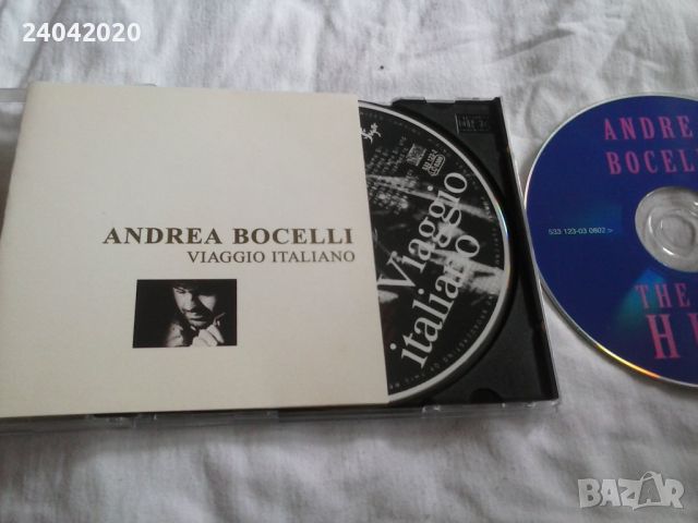 Andrea Bocelli - Viaggio Italiano + Best Hits матрични дискове