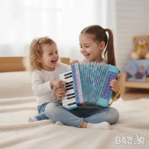 Детски акордеон с реалистично звучене Cheerful Song