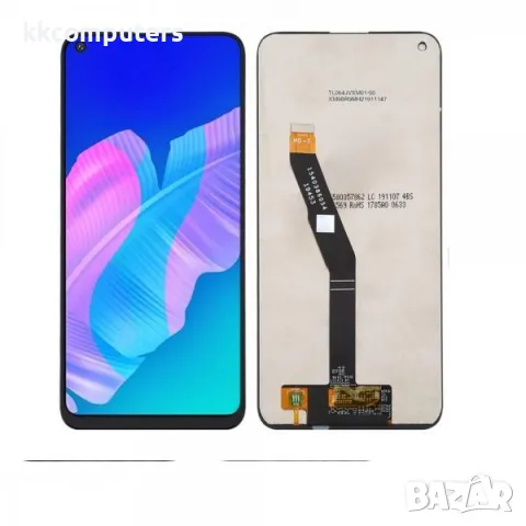 LCD Дисплей за Huawei P40 Lite-E / Y7P (2020) Honor 9C / + тъч скрийн / Черен / Оригинал Service Pac, снимка 1 - Стъкла за телефони - 30661000