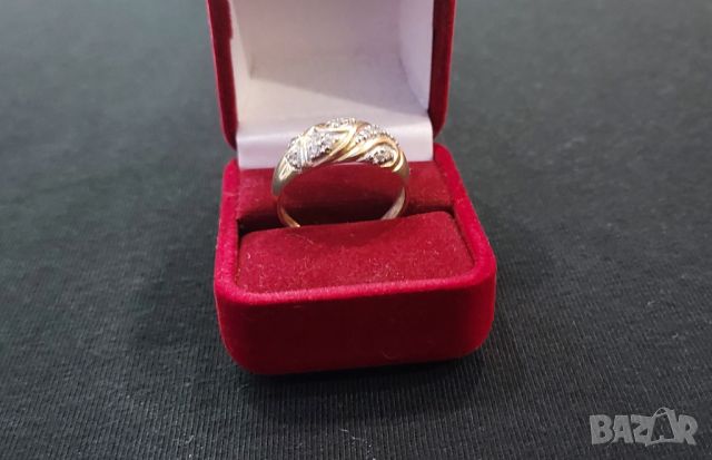 Златен пръстен 2.26гр.14кар., снимка 4 - Пръстени - 46440401