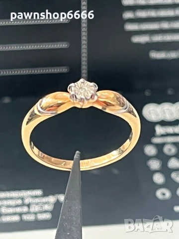 Сребърен пръсте 925 с позлата, снимка 9 - Колиета, медальони, синджири - 50466687