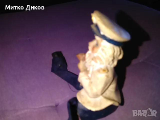 ПОЛИРЕЗИНОВА ДЕКОРАТИВНА ФИГУРКА на МОРЯК, снимка 6 - Декорация за дома - 49923812