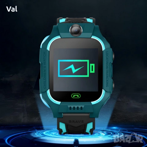 Детски смарт часовник с GPS и SOS бутон , снимка 7 - Детски - 54171068