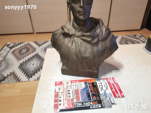БЮСТ МИКОЛА КУЗНЕЦОВ  1403261956LCHERY1, снимка 2 - Антикварни и старинни предмети - 53840216