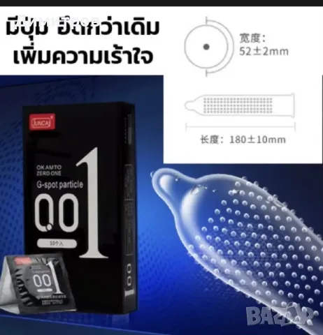 Презервативите 001 черна опаковка са  японски презервативи  които са най-тънките, снимка 11 - Други - 49896922