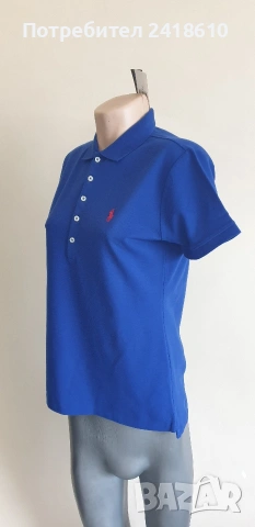 POLO Ralph Lauren Pique Cotton Slim Fit Size L НОВО! ОРИГИНАЛ! Дамска Tениска!, снимка 7 - Тениски - 53950059