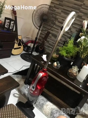 Вертикална безкабелна прахосмукачка Torrnado Red 4в1, HEPA миещ се филтър, 1200W, Червена, снимка 8 - Прахосмукачки - 53137677