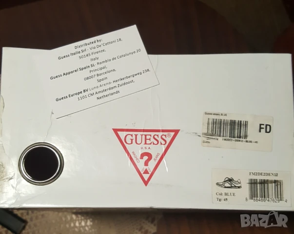 Кутия  HUGO   и Guess , снимка 5 - Дамски ежедневни обувки - 50631396