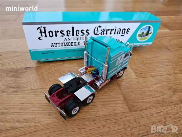Kenworth K100 "Horseless Carriage" 1976 - мащаб 1:43 на IXO\Altaya моделът е нов в кутия, снимка 6 - Колекции - 54110273
