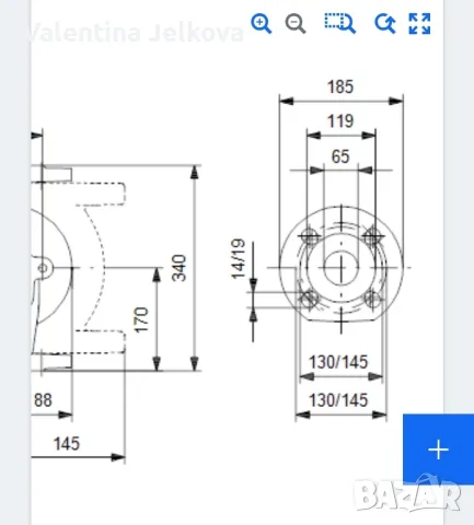 Grundfos MAGNA 65-120 циркулационна помпа, снимка 4 - Водни помпи - 48405084