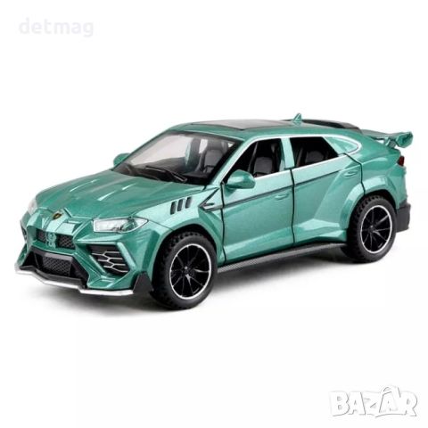 Метална количка LAMBORGHINI URUS MANSORY МАЩАБ 1/32, снимка 5 - Колекции - 45713052