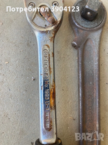 Тресчотки Gedore , снимка 2 - Гедорета - 54095886