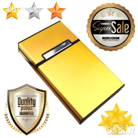 Алуминиева нова табакера кутия Слим Slim за тънки цигари мурати слим Murati slim контейнер съхранени, снимка 16 - Други - 50223052