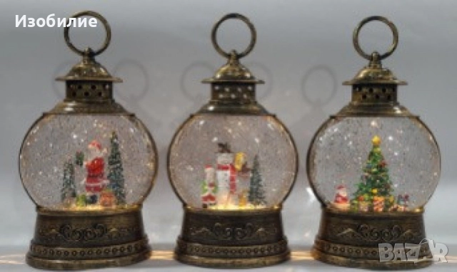 Коледен снежен глобус, снимка 2 - Декорация за дома - 52358840