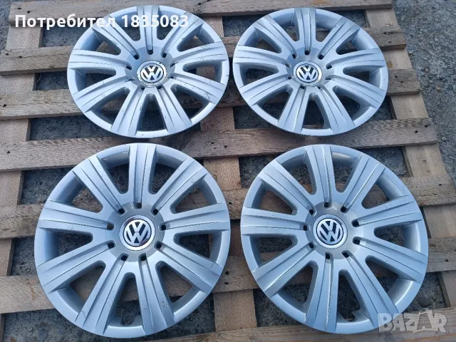 Оригинални тасове VW 16 цола, снимка 1 - Аксесоари и консумативи - 48428110