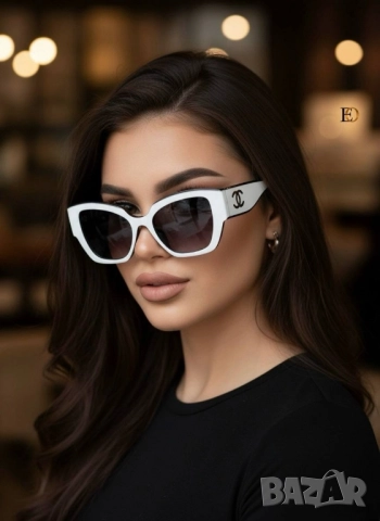 очила с калъф, кутия и ув защита chanel versace 