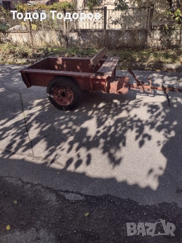 Оригинално ремарке за мотоблок , мотофреза или мотокултиватор акме или руджерини или фреза., снимка 4 - Селскостопанска техника - 52218720