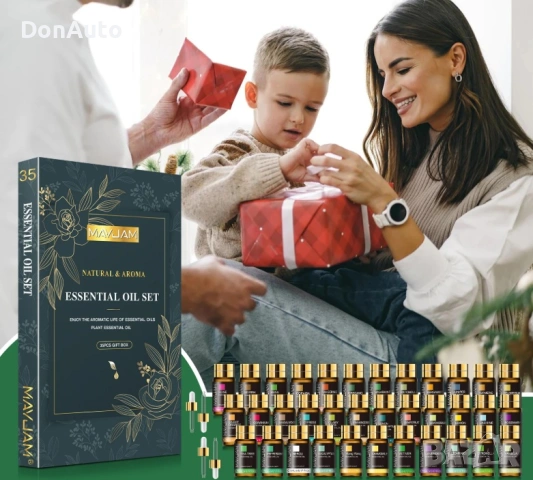 Комплект от 35 етерични масла , снимка 2 - Други - 53128930