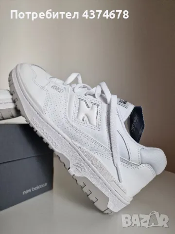 New Balance 550 white - кожа, снимка 4 - Кецове - 48927274