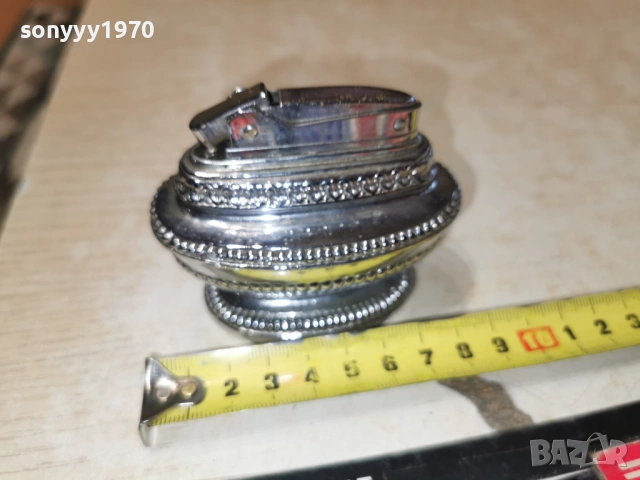 МЕТАЛНА МАСИВНА ЗАПАЛКА ОТ ГЕРМАНИЯ 1502261808LCHERY1, снимка 16 - Антикварни и старинни предмети - 53486826