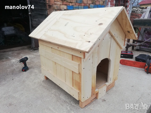 изработвам кучешки колиби