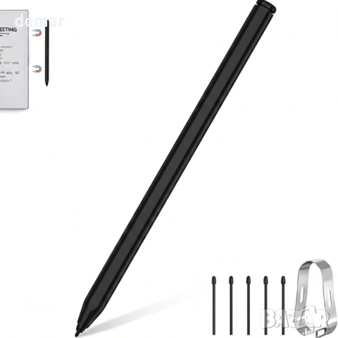 Стилус за Remarkable 2, EMR молив с гумичка, ниво на натиск 4096, отхвърляне на дланта