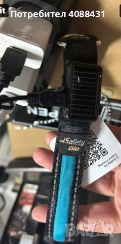 15 лв  ПРОМО solar/ usb М размер ( 35.5 до 48.5 см)  Нашийниците, каишките и поводите SafetyGlo изпо, снимка 2 - За кучета - 46032302