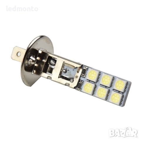 LED крушки за фарове и светлини за мъгла - H1 6000K, снимка 7 - Части - 46173614