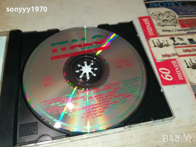 заявено-ITALO CD 1807251134, снимка 8 - CD дискове - 51060820