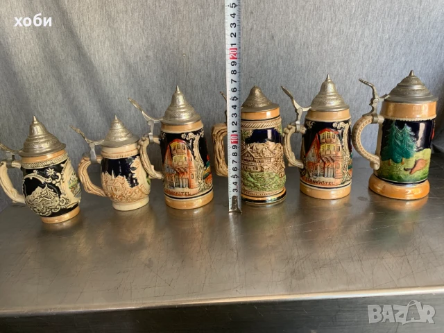 лот халби за бира малки , снимка 2 - Антикварни и старинни предмети - 50758624