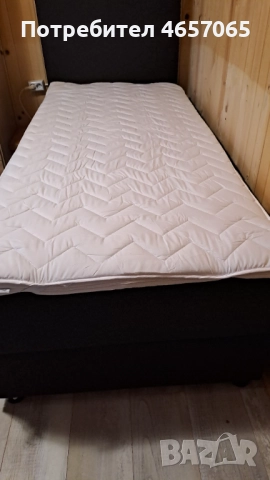 Единично легло JYSK с място за съхранение , снимка 4 - Спални и легла - 52493572