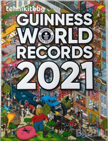 Рекордите на Гинес 2021 г. (английско издание), снимка 1 - Енциклопедии, справочници - 45596675