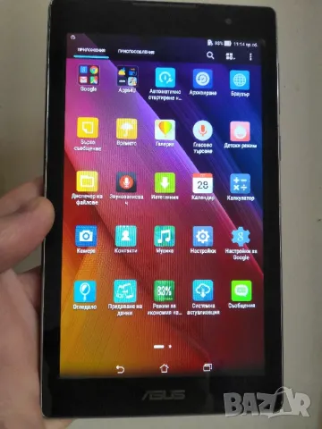 Таблет/телефон ASUS Zenpad - две сим карти, зарядно, кабел и калъф, снимка 2 - Таблети - 49311410