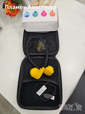 Tayogo W01 – водоустойчиви слушалки с костна проводимост, 8GB MP3 плеър и FM радио, снимка 7 - Слушалки и портативни колонки - 52535974