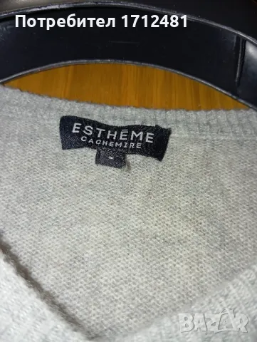 Esthme cashmere жилетка , снимка 2 - Жилетки - 47997952